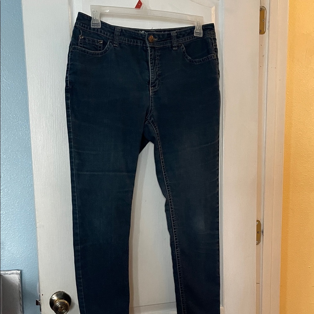 New Directions Women's Dark Blue Skinny Jeans